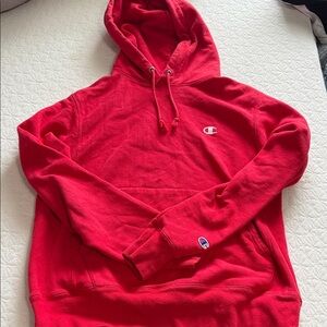 Champion Men's Bold Red Hoodie